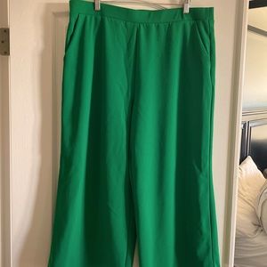 Work/office green pants